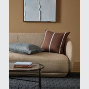 Baya Otis Cushion - Chocolate/Sky gallery detail image