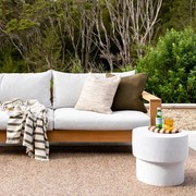 Baya Clipper In & Outdoor Cushion - Mangrove | Green gallery detail image