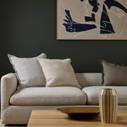 Baya Rowan Cushion - Olive gallery detail image