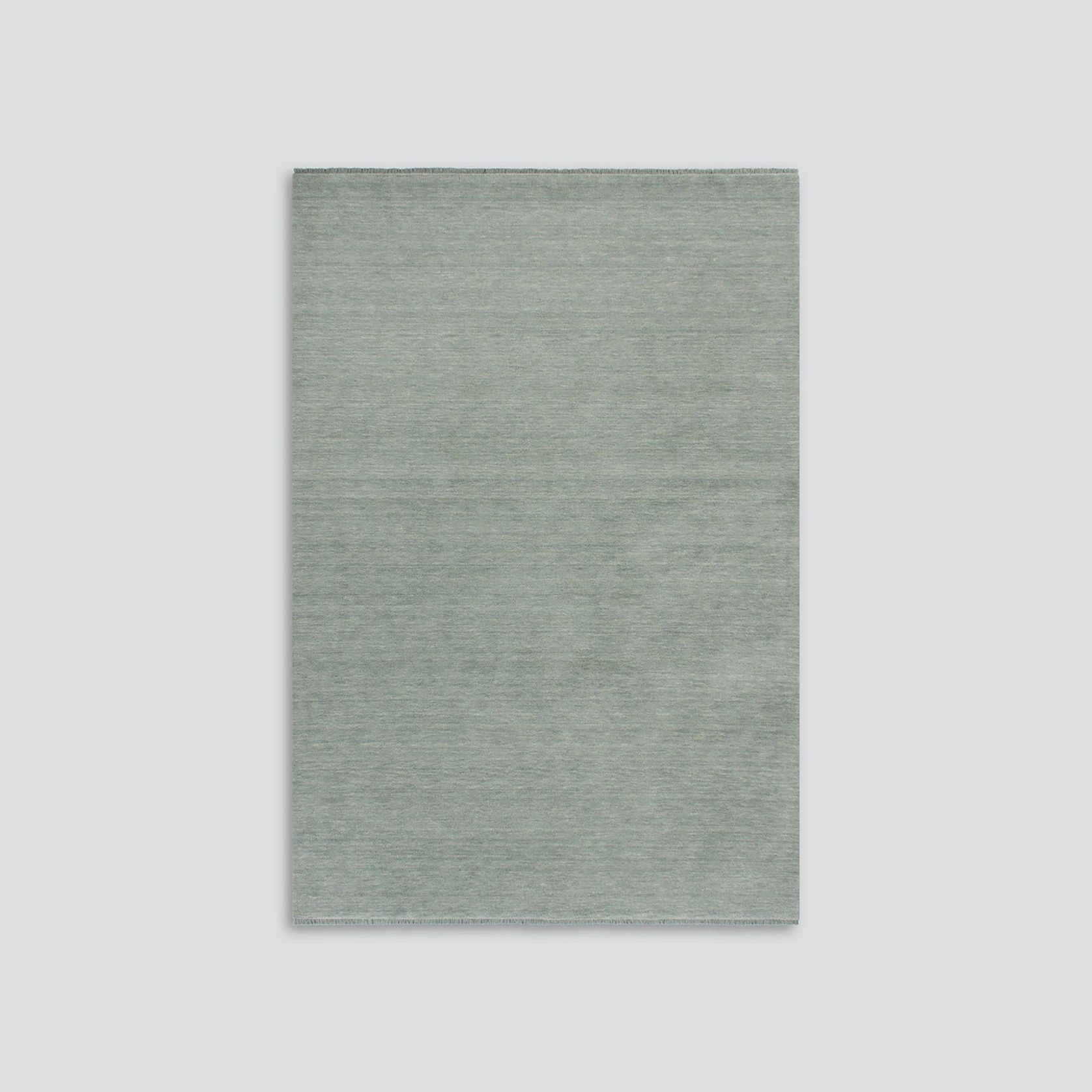 Baya Sandringham NZ Wool Floor Rug - Aquamarine gallery detail image