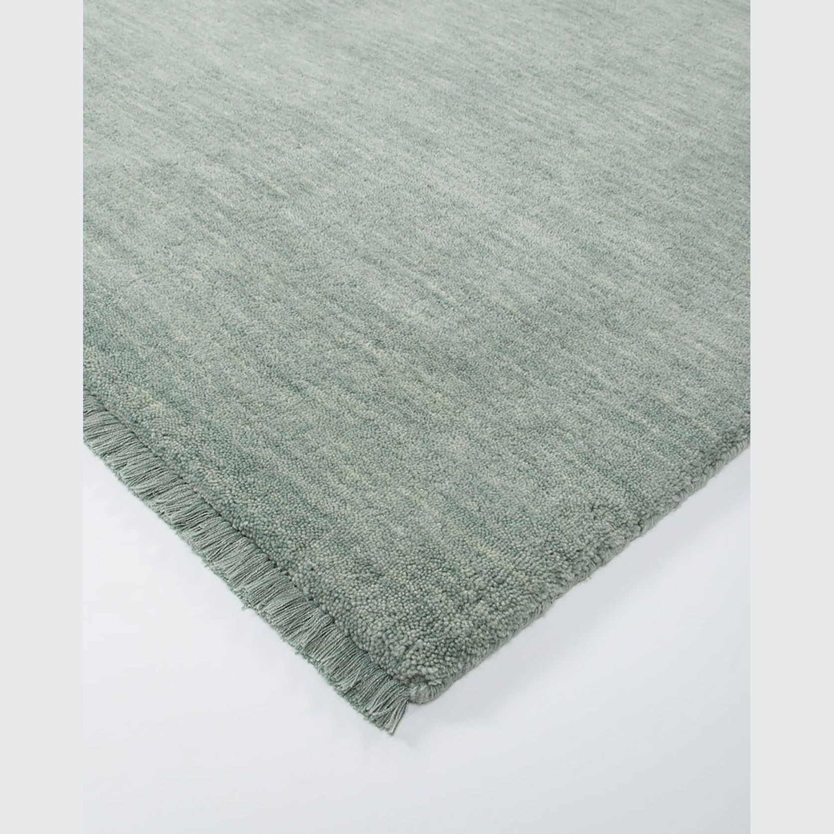 Baya Sandringham NZ Wool Floor Rug - Aquamarine gallery detail image