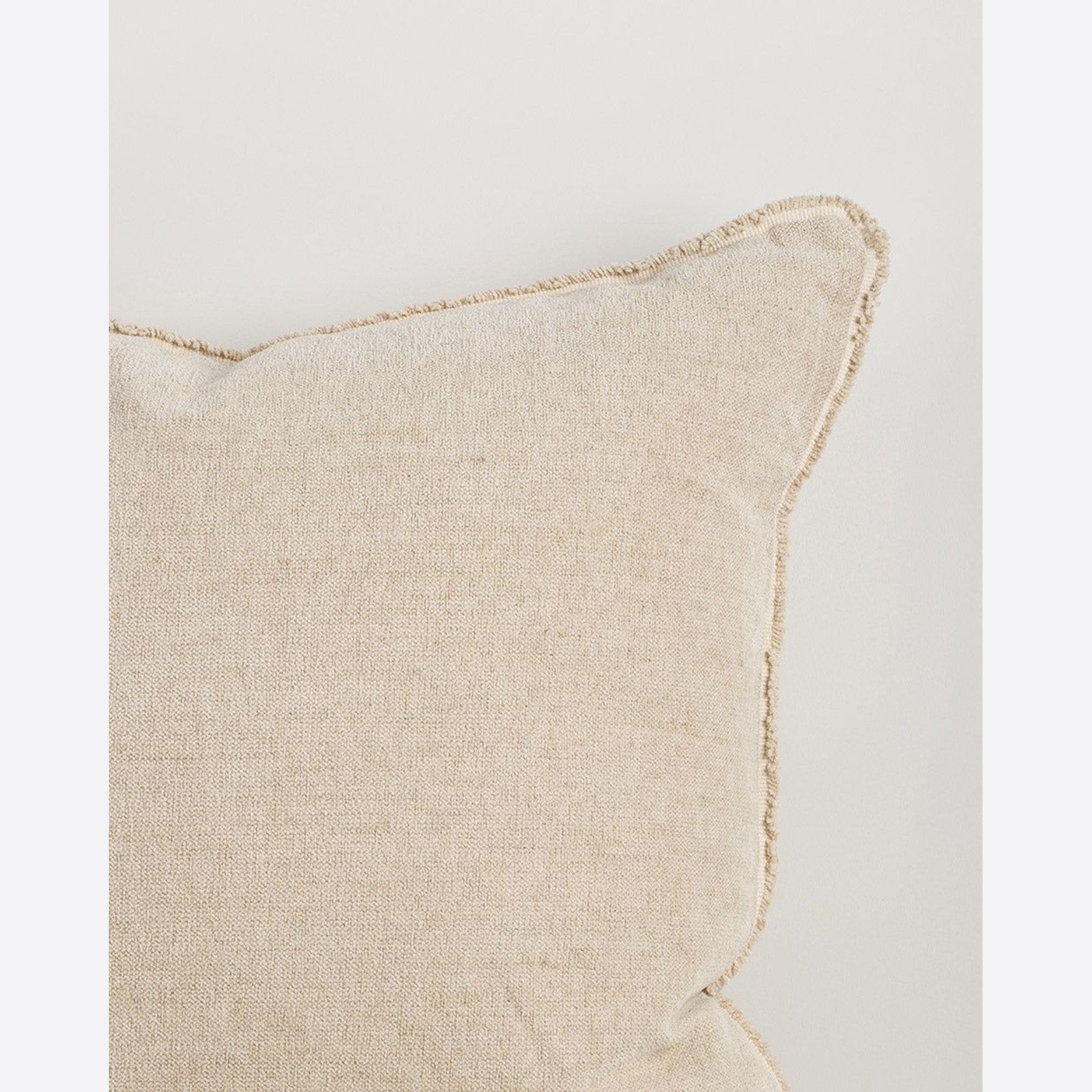 Baya Sutton Cushion - Oat gallery detail image