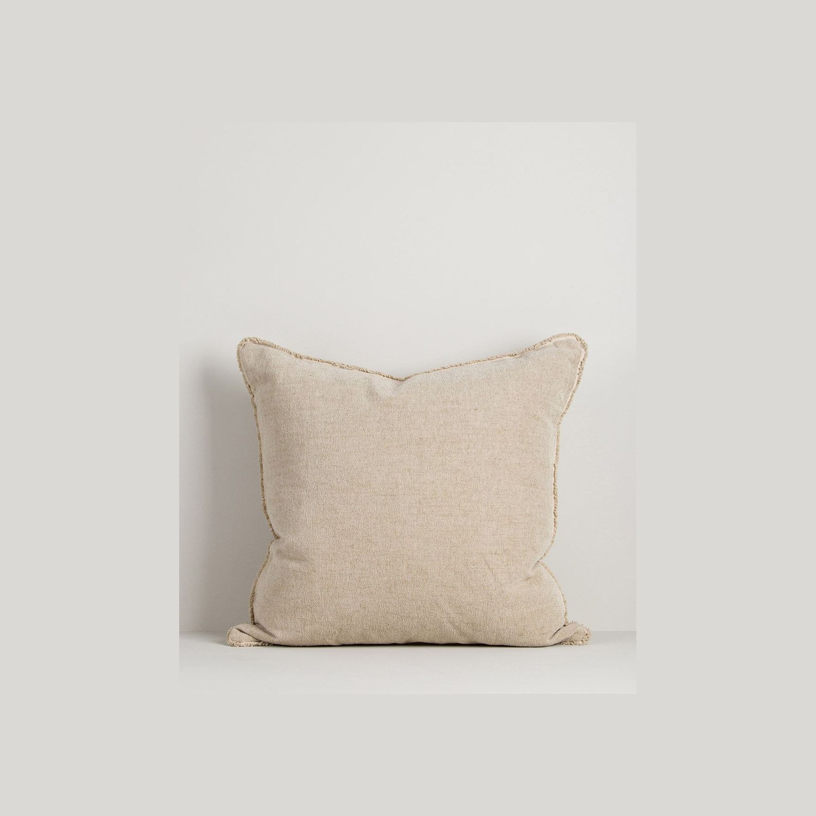Baya Sutton Cushion - Oat gallery detail image