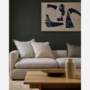 Baya Sutton Cushion - Oat gallery detail image