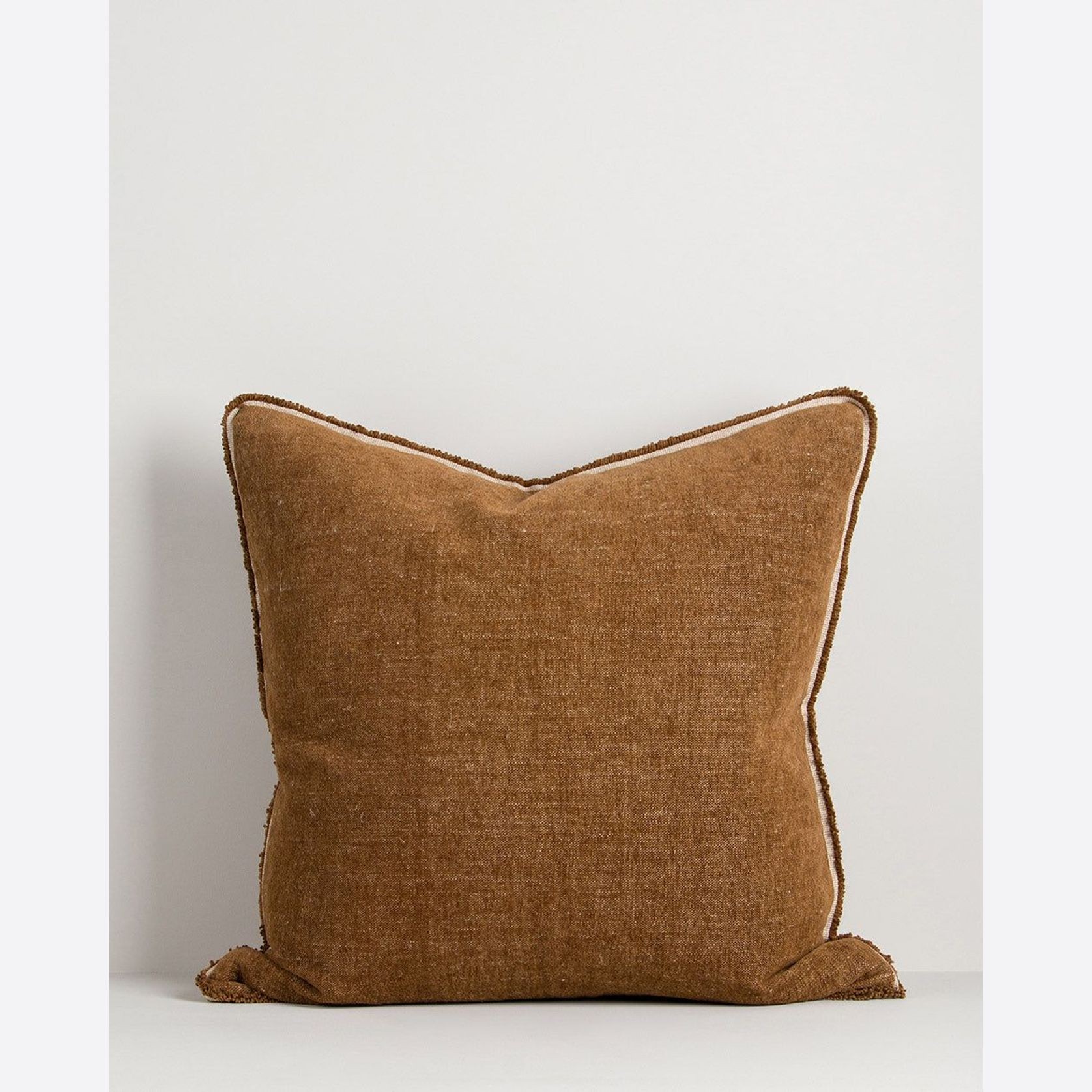 Baya Sutton Cushion - Praline gallery detail image