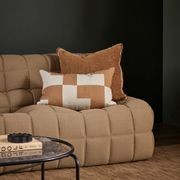 Baya Sutton Cushion - Praline gallery detail image