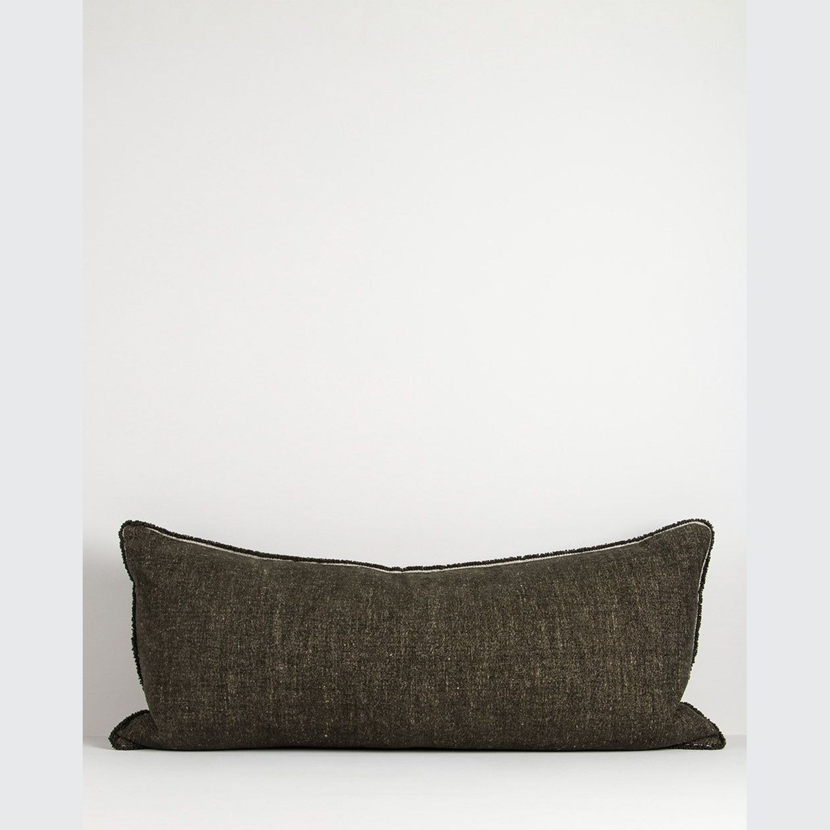 Baya Sutton Long Lumbar Cushion - Olive gallery detail image