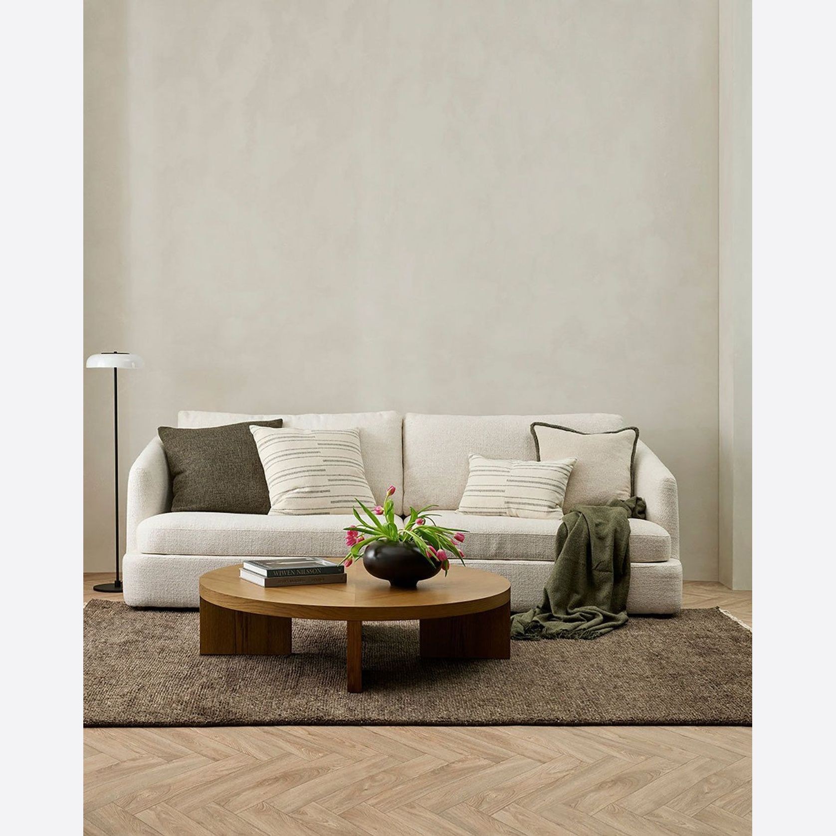 Baya Tanami NZ Wool Floor Rug - Donkey gallery detail image