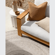 Baya Palm Cove Round Rug - Sand | Indoor or Outdoor gallery detail image