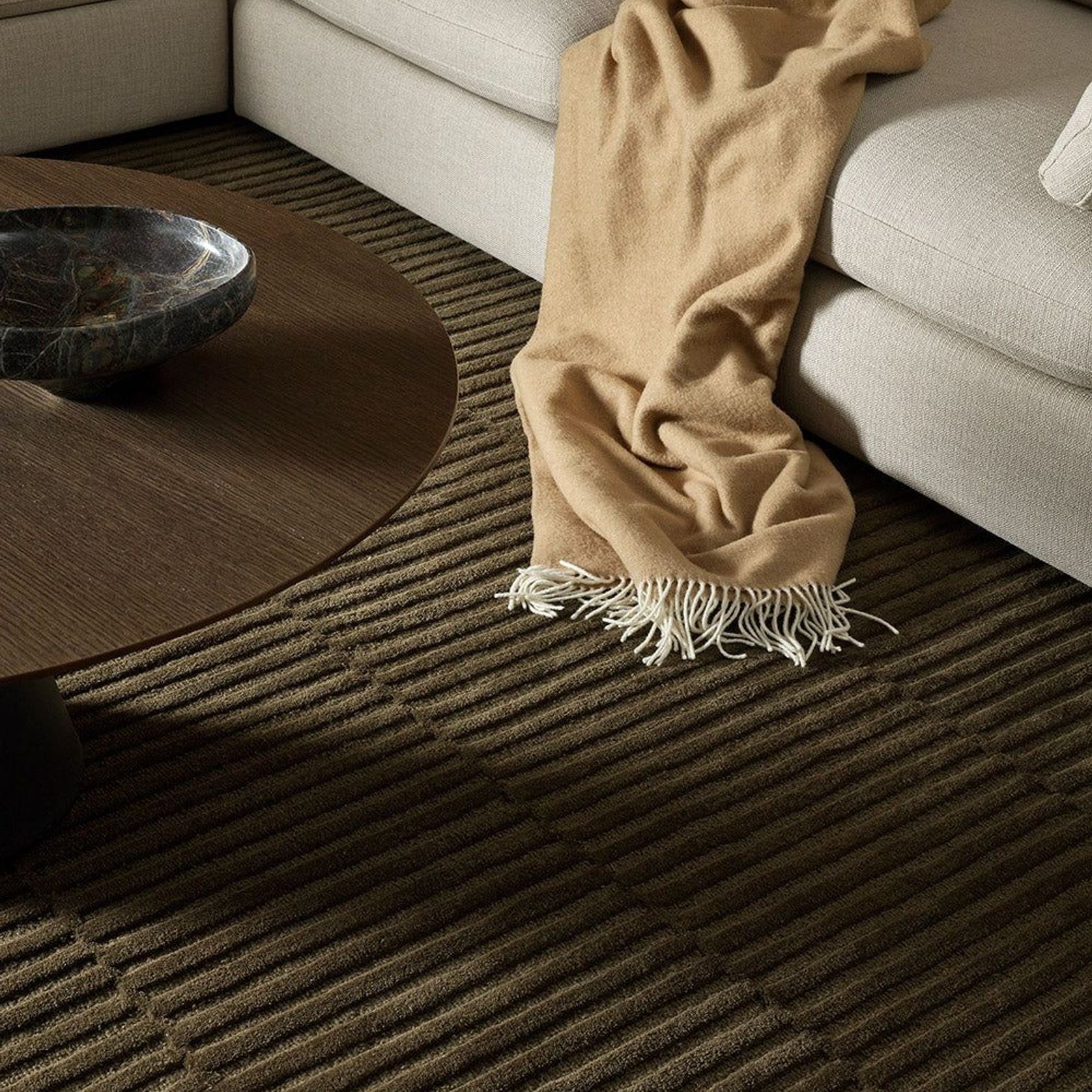 Baya Anni Wool Floor - Mangrove gallery detail image
