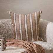 Baya Brighton Cushion - Cumin | On-Trend Stripe gallery detail image