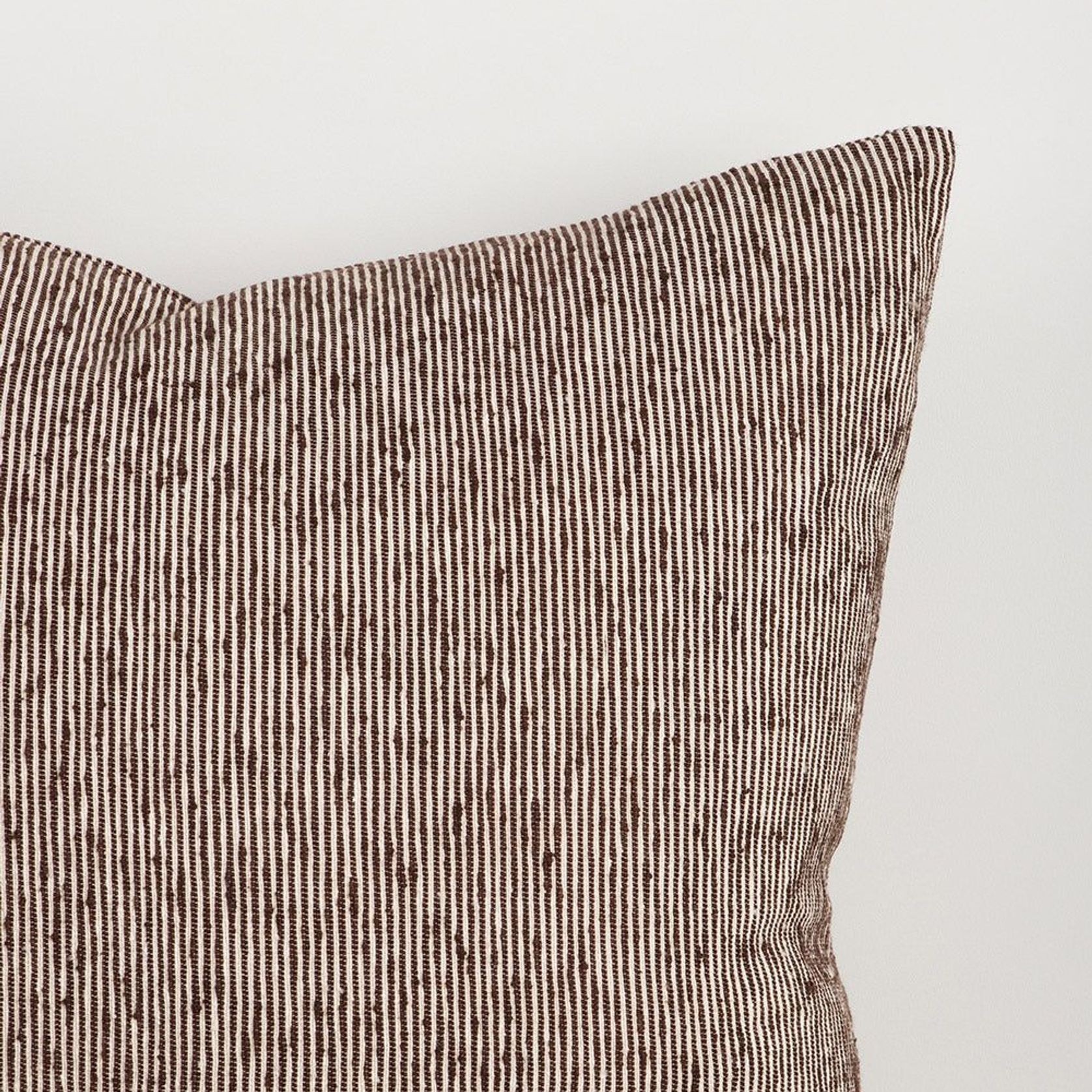 Baya Dalton Cushion - Chocolate gallery detail image