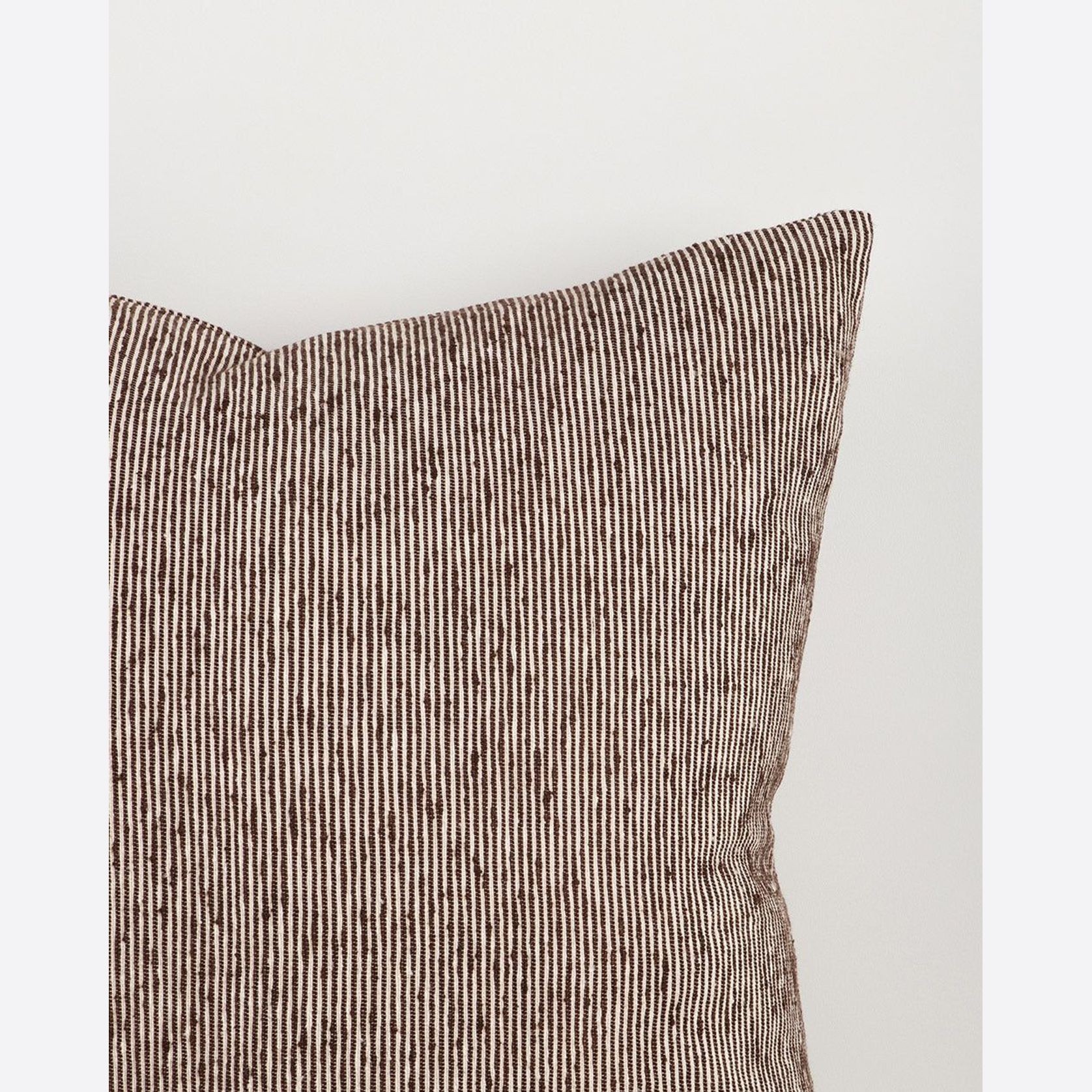 Baya Dalton Cushion - Chocolate gallery detail image