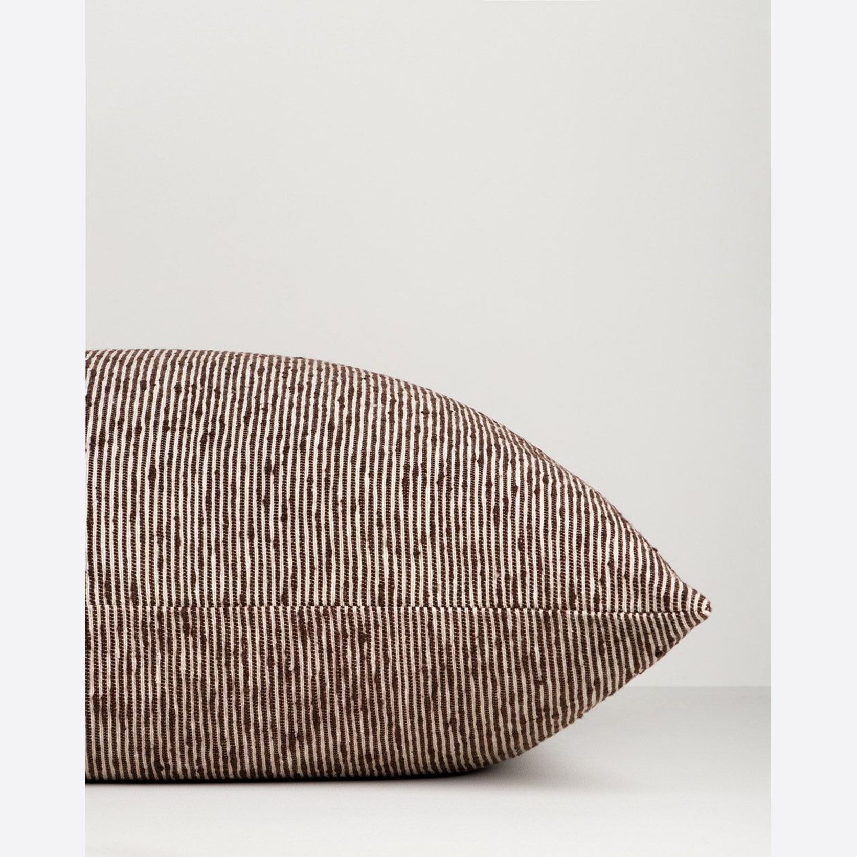 Baya Dalton Cushion - Chocolate gallery detail image