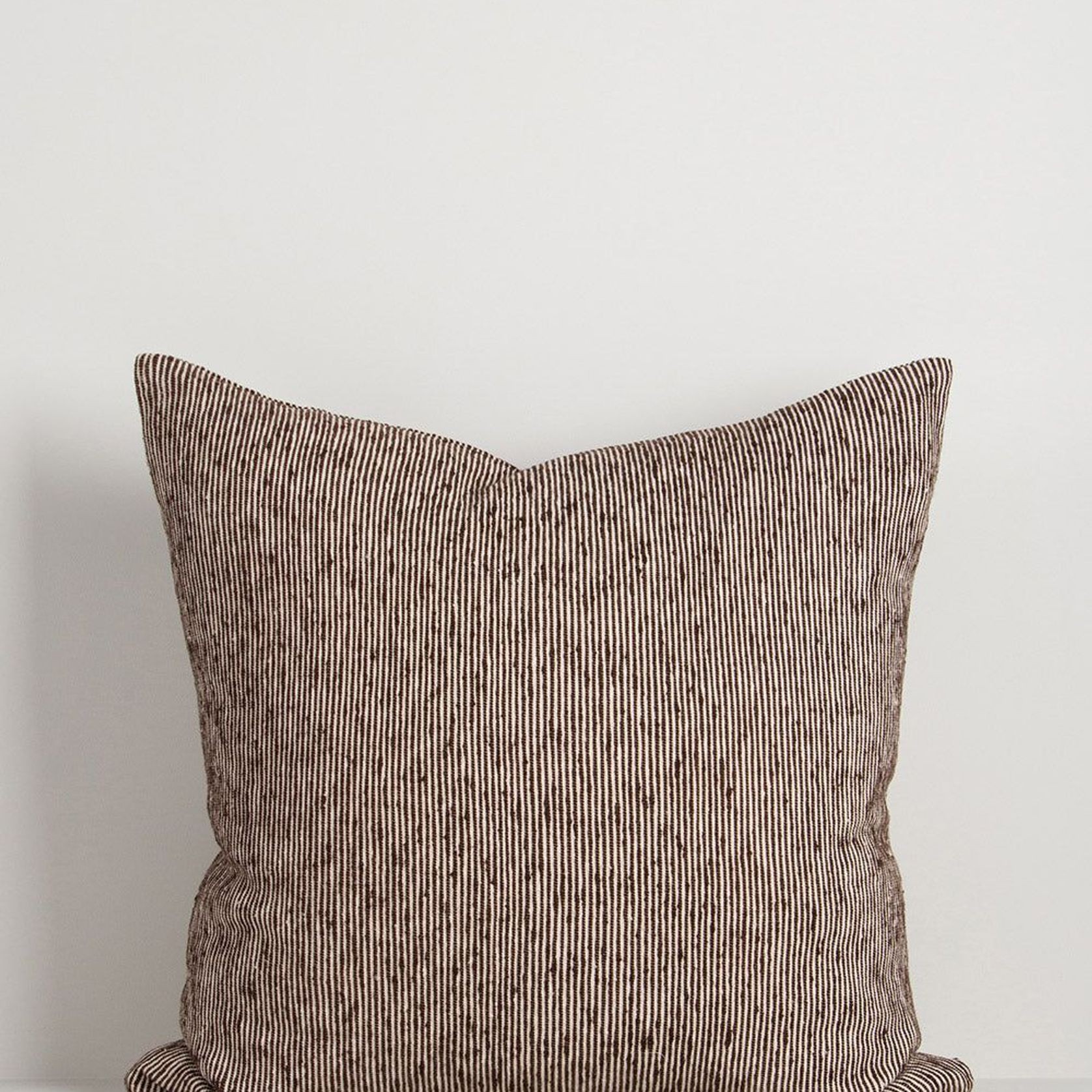 Baya Dalton Cushion - Chocolate gallery detail image