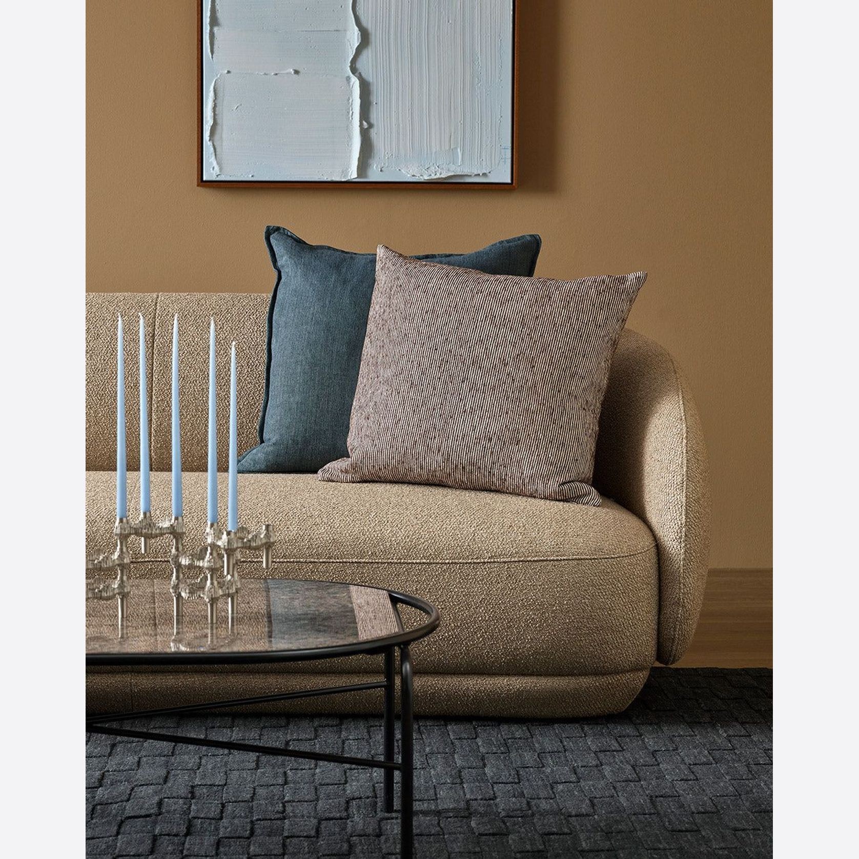 Baya Dalton Cushion - Chocolate gallery detail image