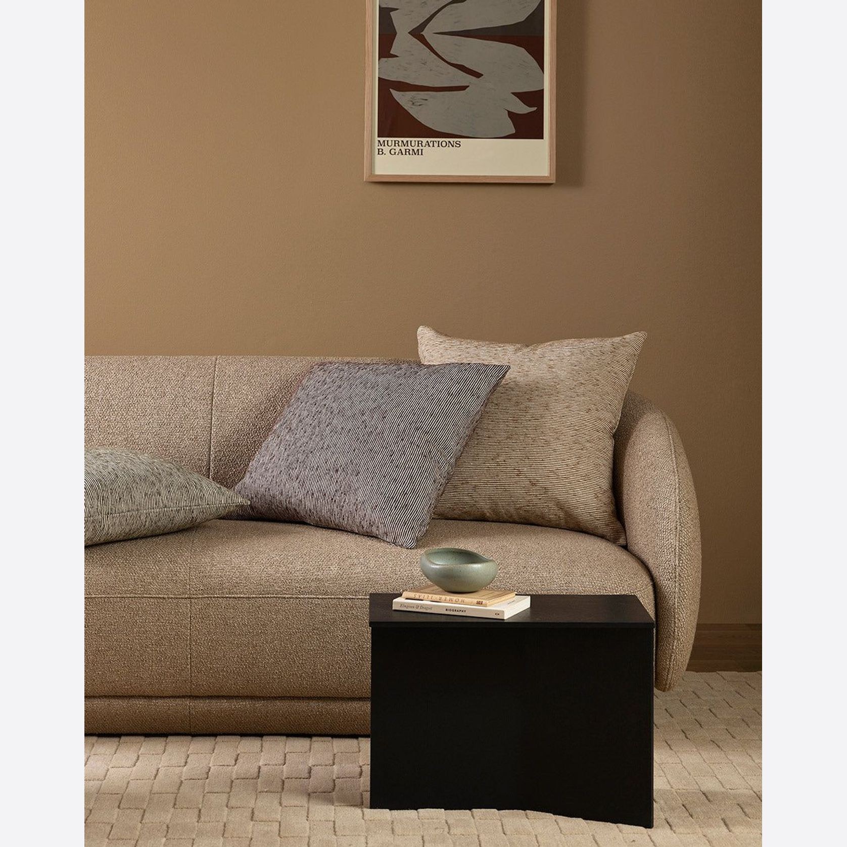 Baya Dalton Cushion - Oat gallery detail image