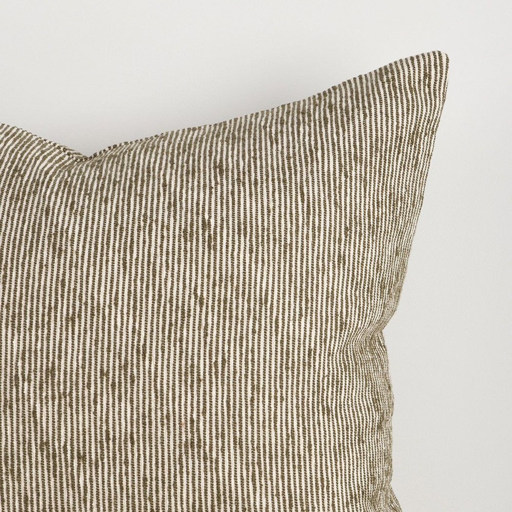 Baya Dalton Cushion - Olive gallery detail image
