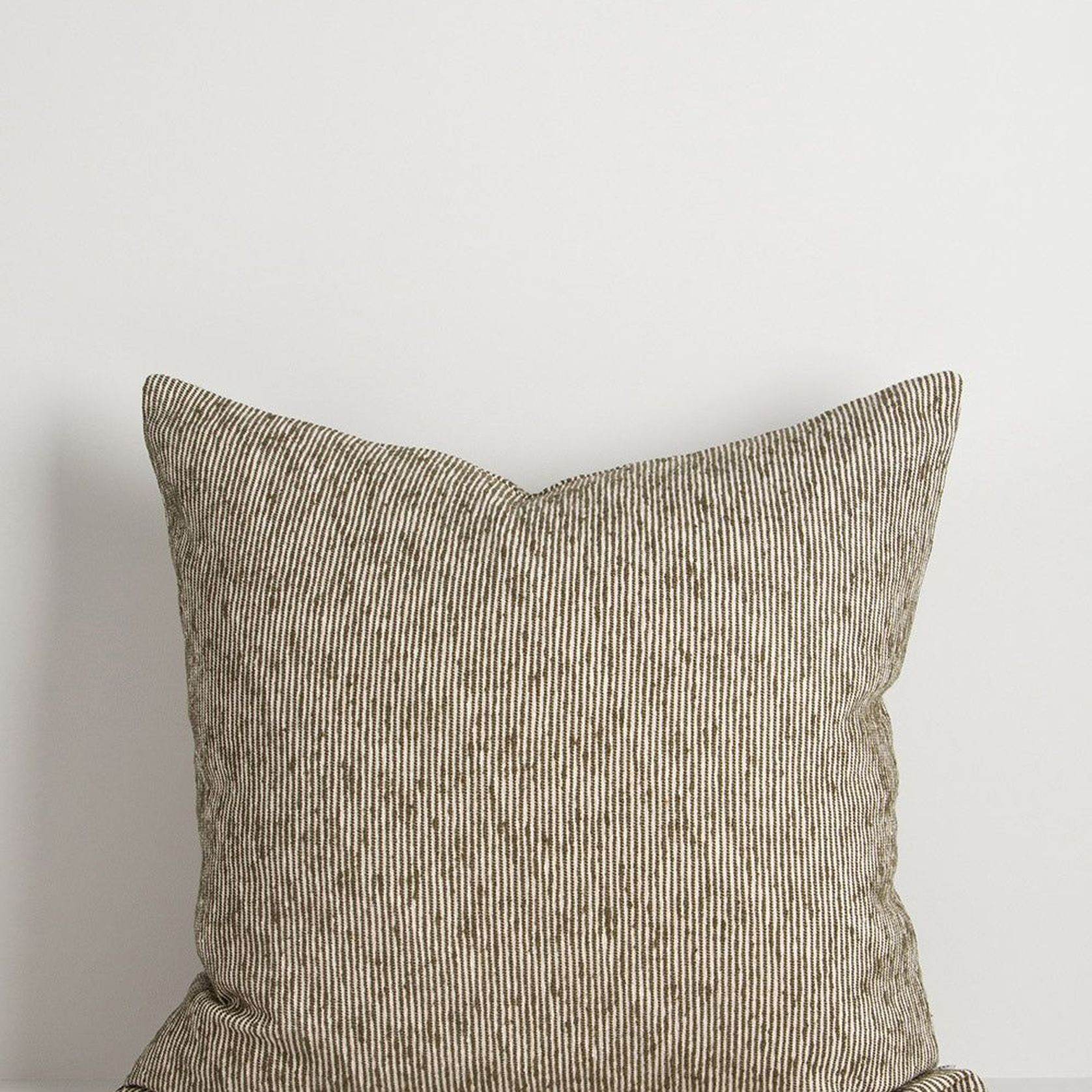 Baya Dalton Cushion - Olive gallery detail image