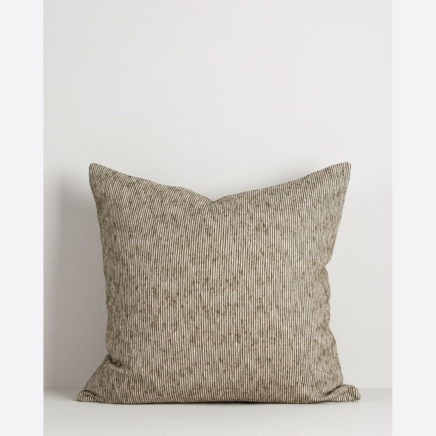 Baya Dalton Cushion - Olive gallery detail image