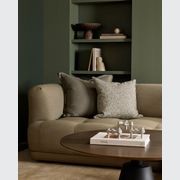 Baya Dalton Cushion - Olive gallery detail image