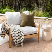 Baya Clipper In & Outdoor Cushion - Mangrove | Green gallery detail image