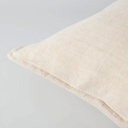 Baya Flaxmill Handwoven Linen Cushion | Nude gallery detail image