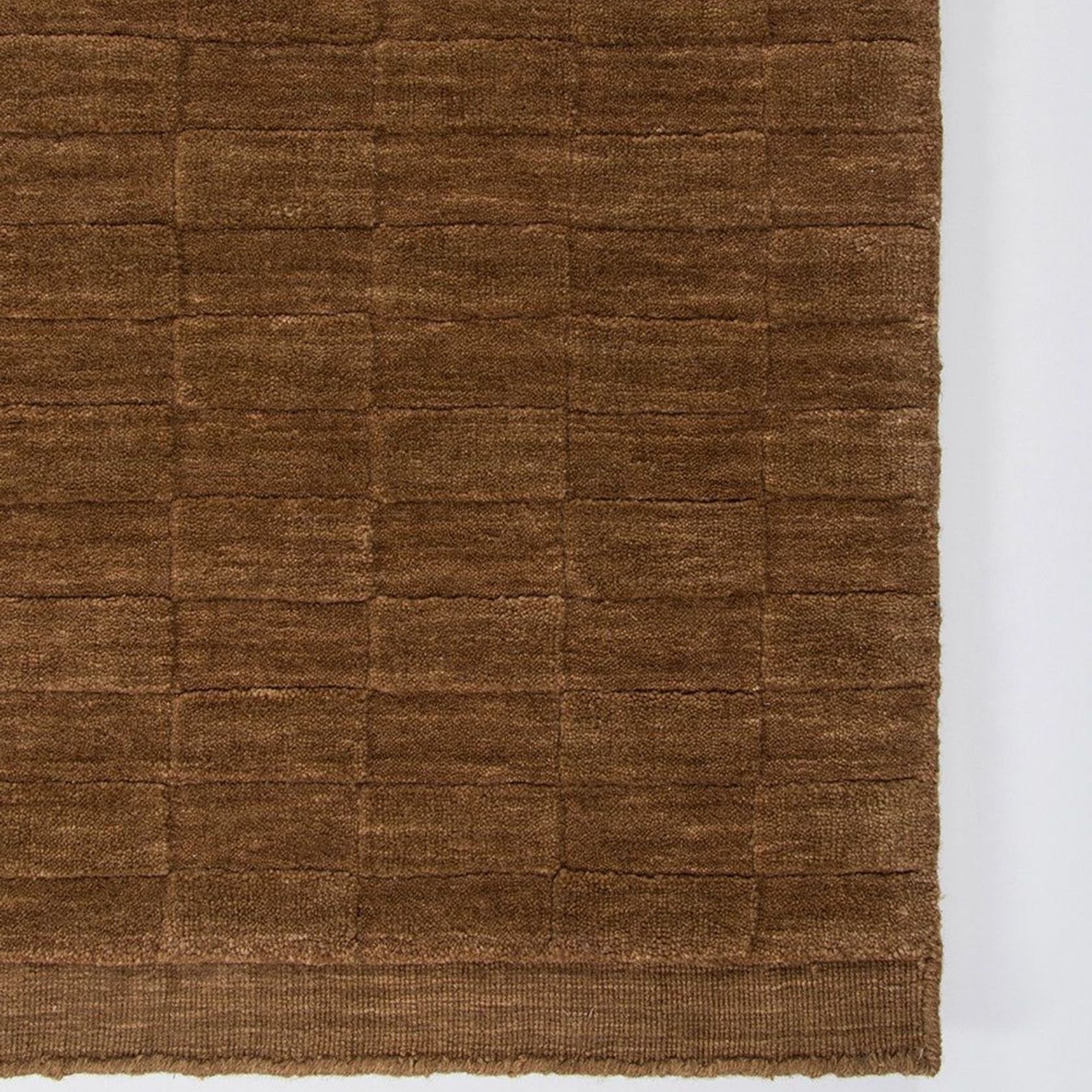 Baya Hugo NZ Wool Floor Rug - Toffee gallery detail image