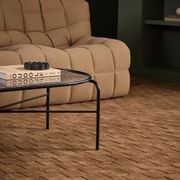 Baya Hugo NZ Wool Floor Rug - Toffee gallery detail image