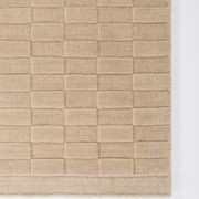 Baya Hugo Wool Floor Rug - Almond gallery detail image