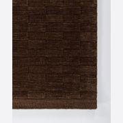Baya Hugo Wool Floor Rug - Espresso gallery detail image