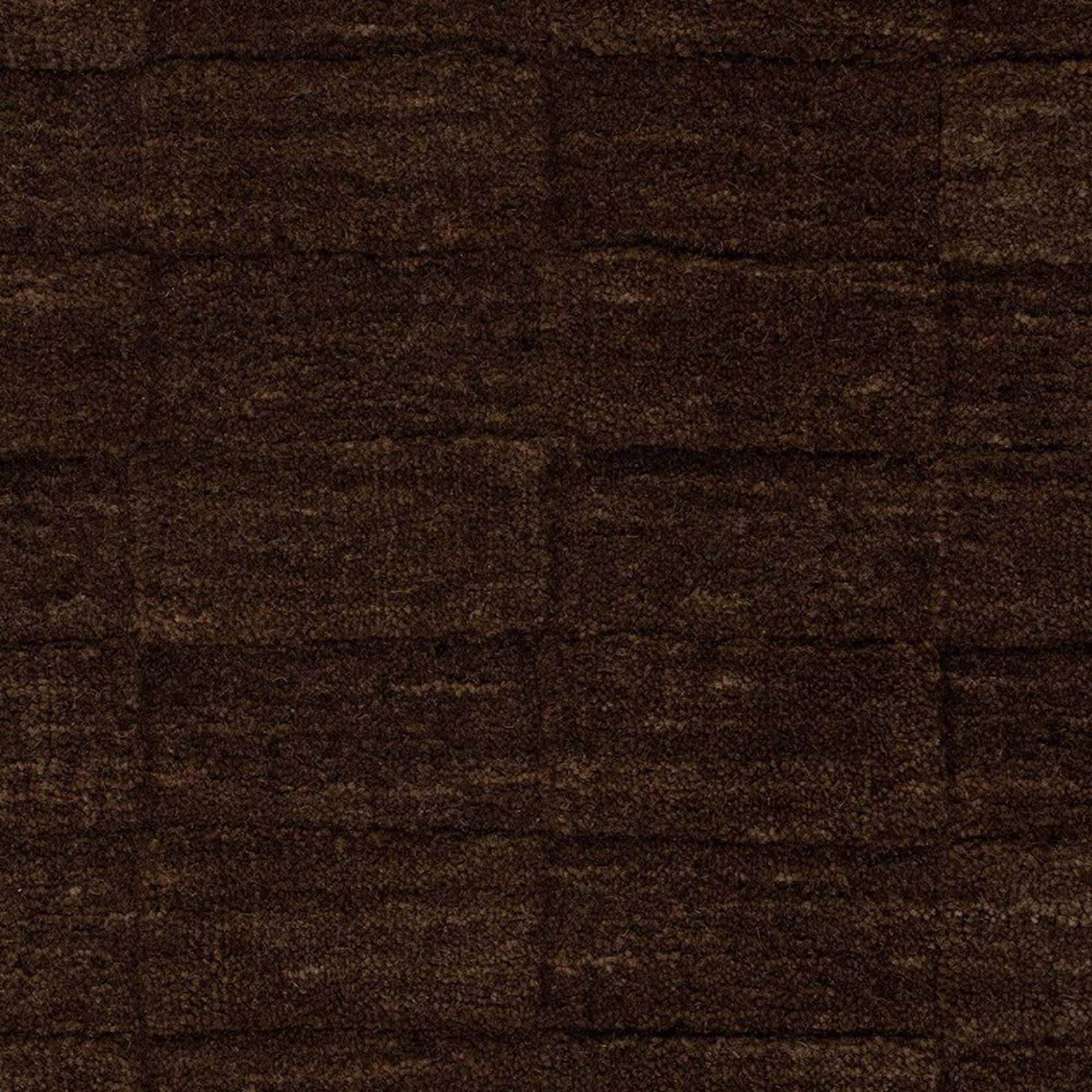 Baya Hugo Wool Floor Rug - Espresso gallery detail image