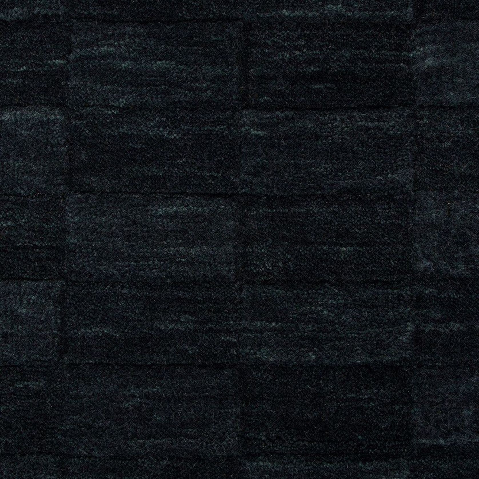 Baya Hugo Wool Floor Rug - Midnight gallery detail image
