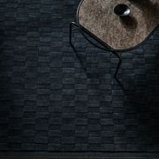 Baya Hugo Wool Floor Rug - Midnight gallery detail image