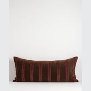 Baya Huxley Cushion - Chocolate/Cherry gallery detail image