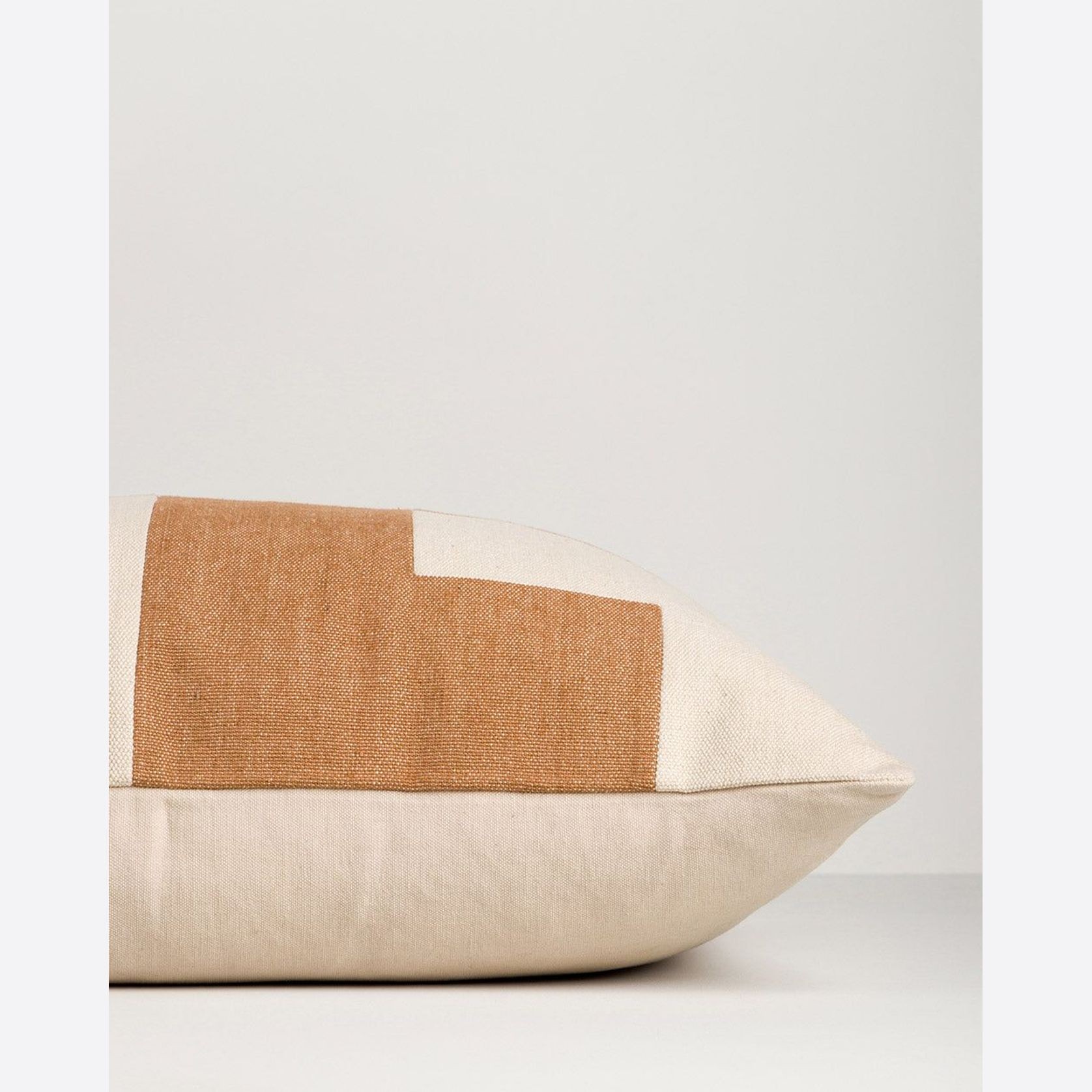Kiln Cushion Oat/Caramel gallery detail image
