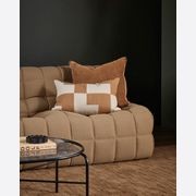 Kiln Cushion Oat/Caramel gallery detail image