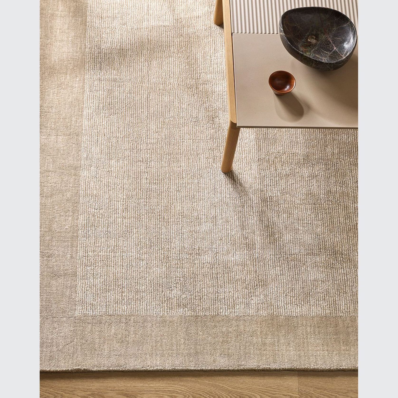 Mayfair Wool/Linen Floor Rug - Abalone gallery detail image