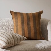 Baya Noosa Cushion - Cumin | On-Trend Stripe gallery detail image