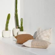 Baya Carter In & Outdoor Cushion - Almond | 50 x 50cm gallery detail image