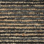 Baya Lima Entrance Mat - Charcoal/Natural | 50% Wool, 50% Jute gallery detail image