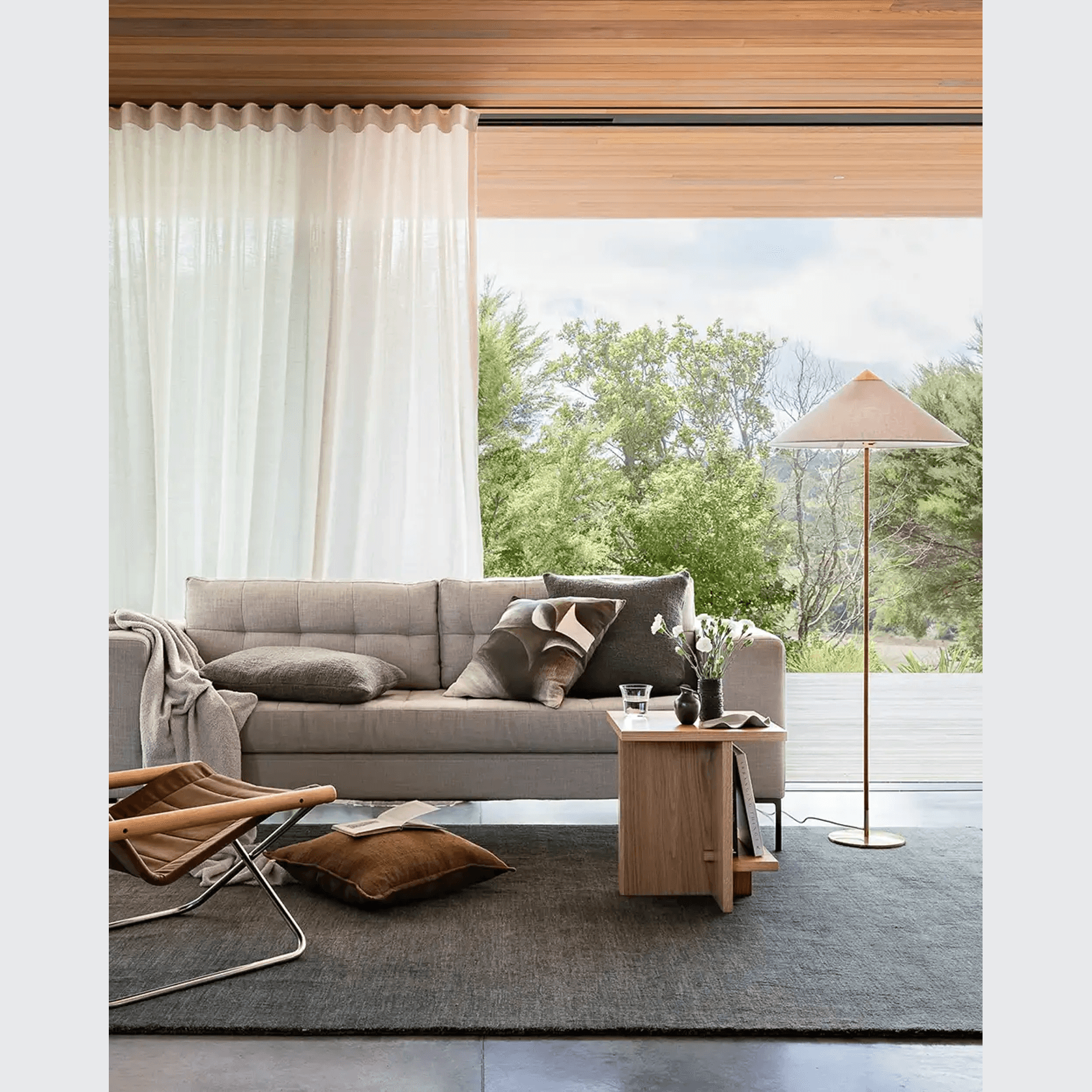 Baya Sandringham 100% NZ Wool Rug - Forest gallery detail image