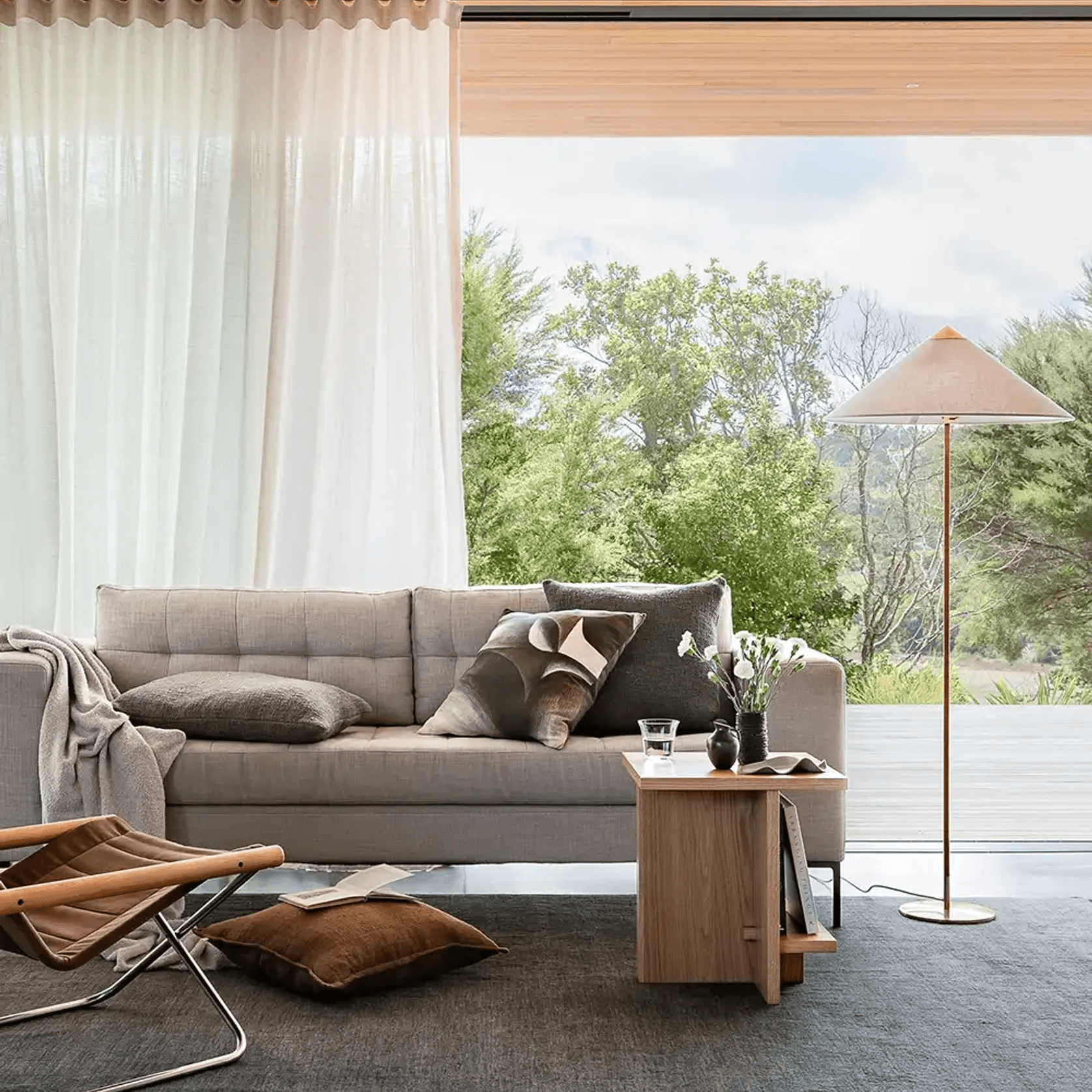 Baya Sandringham 100% NZ Wool Rug - Forest gallery detail image