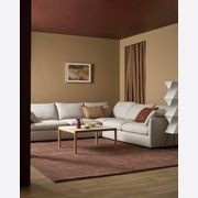 Sandringham NZ Wool Floor Rug - Oxblood gallery detail image