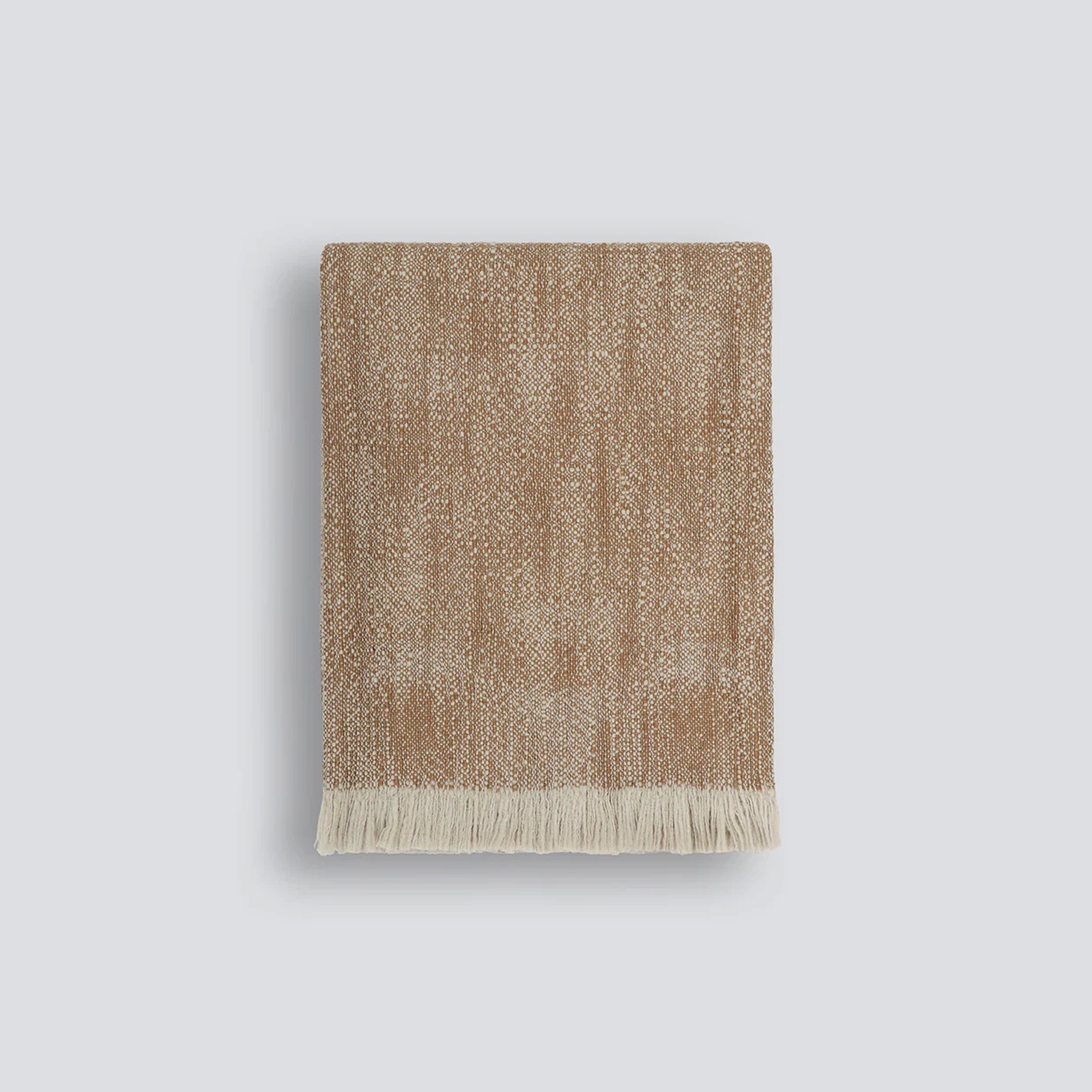 Baya Perendale Throw - Cinnamon | 100% Wool gallery detail image