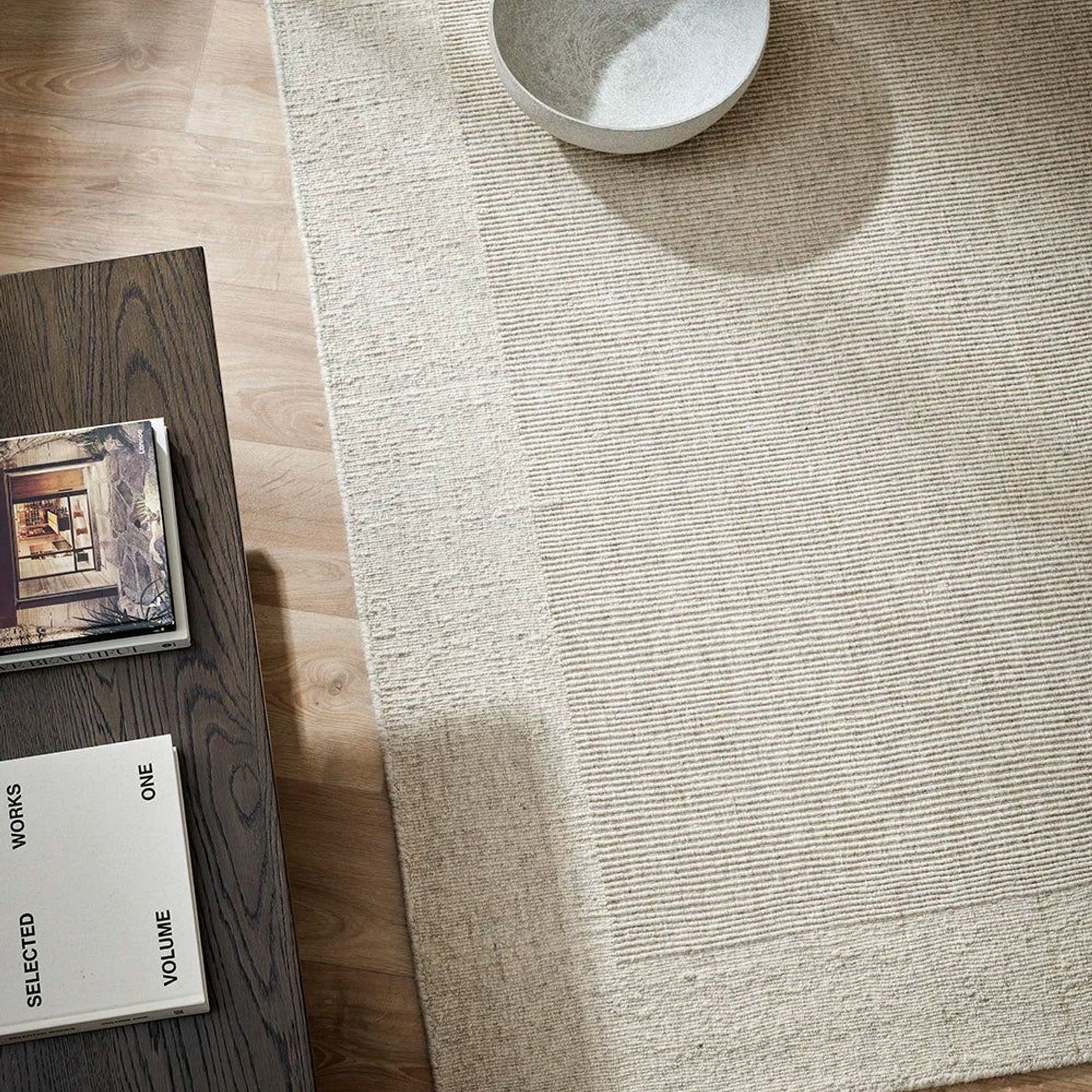 Baya Vermont 100% Wool Rug - Sand gallery detail image
