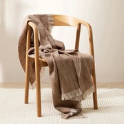 Baya Perendale Throw - Cinnamon | 100% Wool gallery detail image