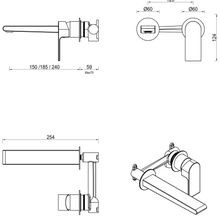 Eleniko Wall | Spout Combo | 2P | Trim Kit Only gallery detail image