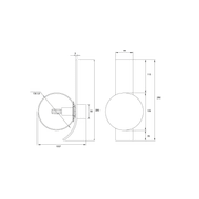 Belgrave Single Wall Light gallery detail image