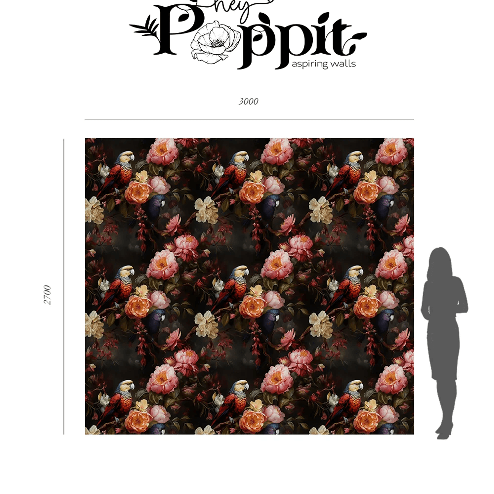Hey Poppit Wallpaper No. Bella gallery detail image